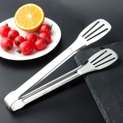 拜杰（Baijie）304多功能食品夹蛋糕夹牛排夹烧烤面包夹厨房烘焙夹子